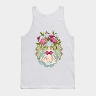 Yoga Flowers Tank Top